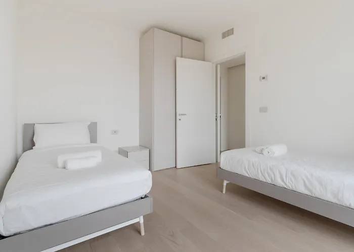 Guesthost - Lambrate Modern Flat With Terrace Lägenhet *